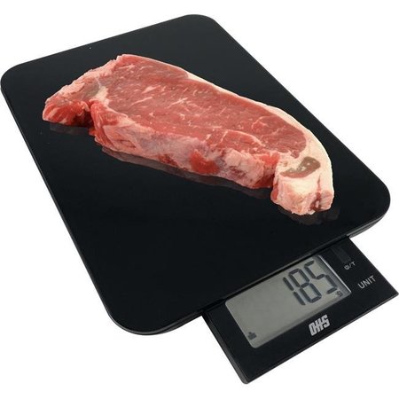 MOON KNIGHT Optima Home Scales NE-10000 Neptune Kitchen Weight Scale; Black NE-10000